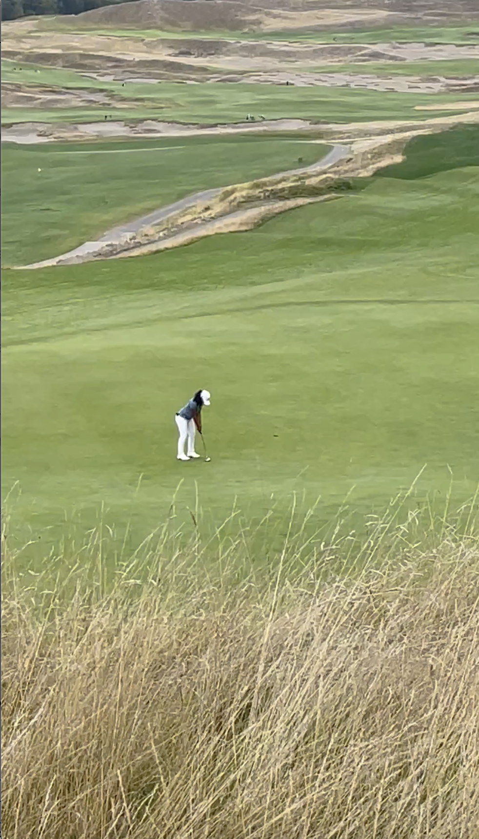 Walk it in: confidence on the green